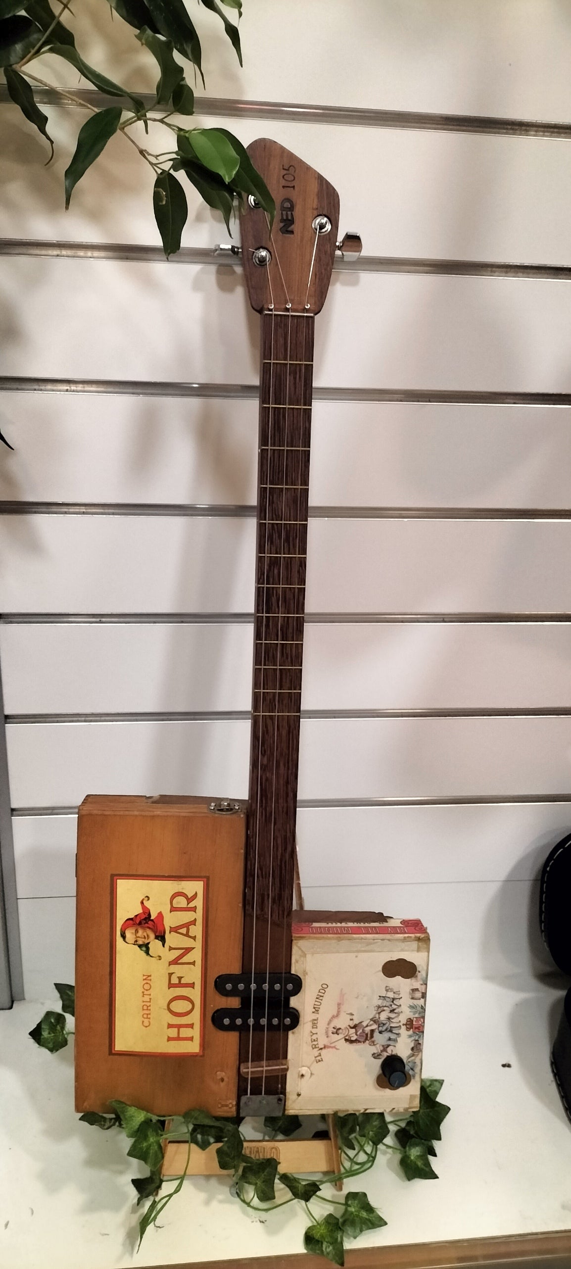 NED #105 Cigar Box Guitar
