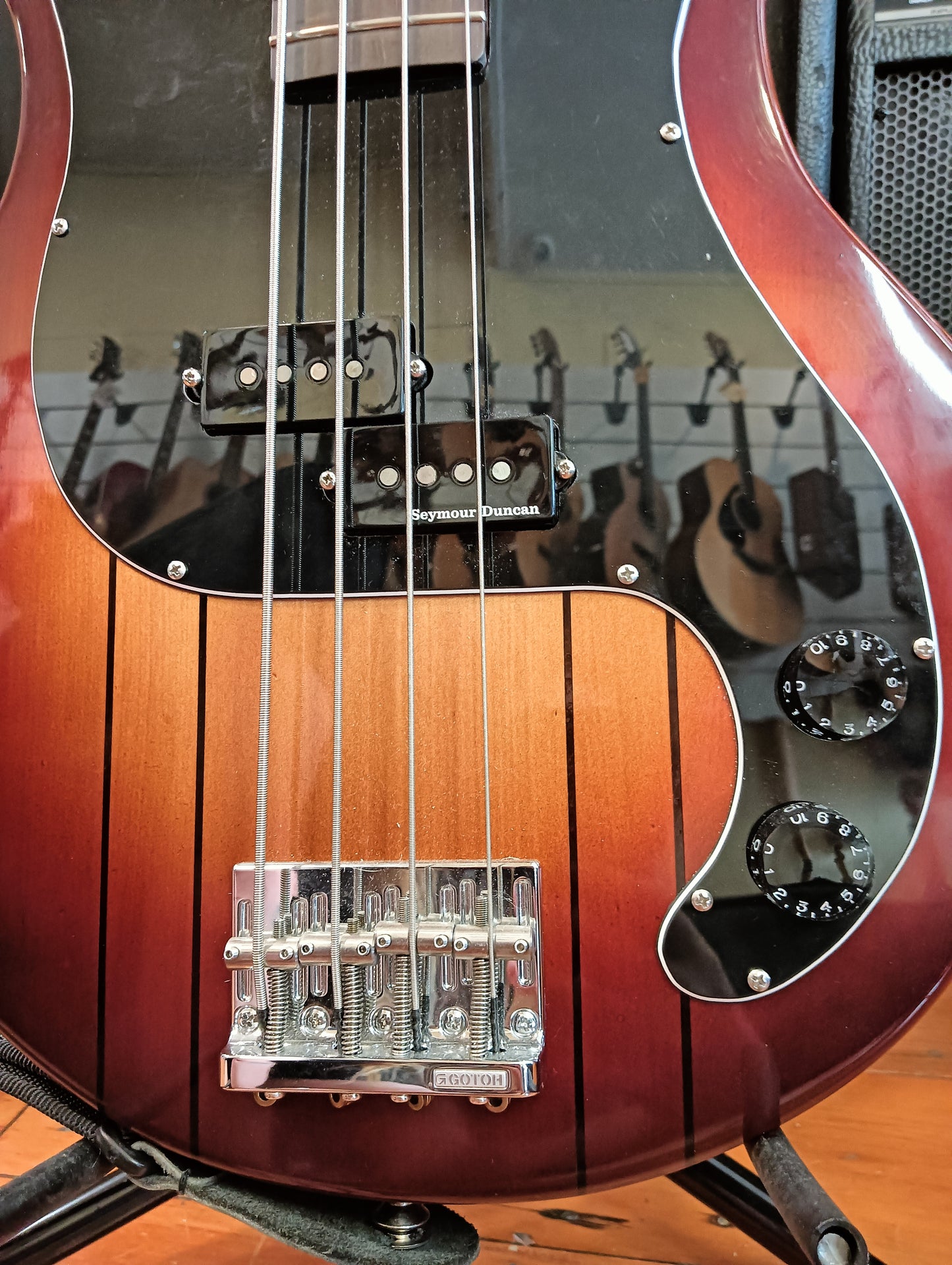 Handmade Kauri Bass Guitar