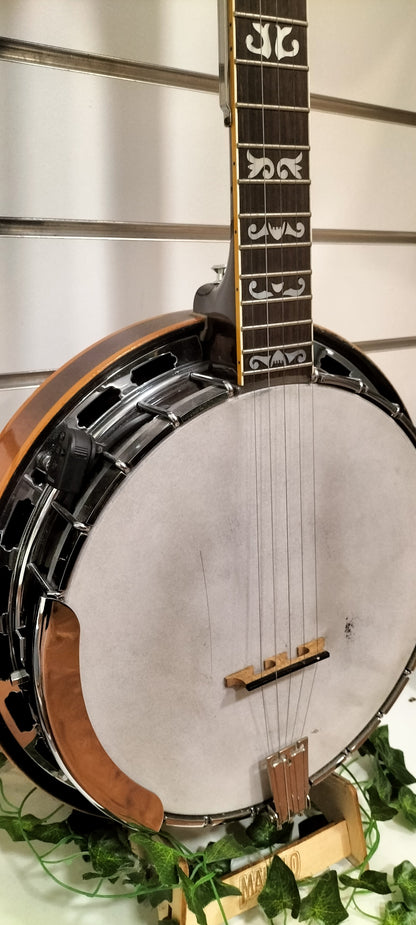 Aria 5 String Banjo