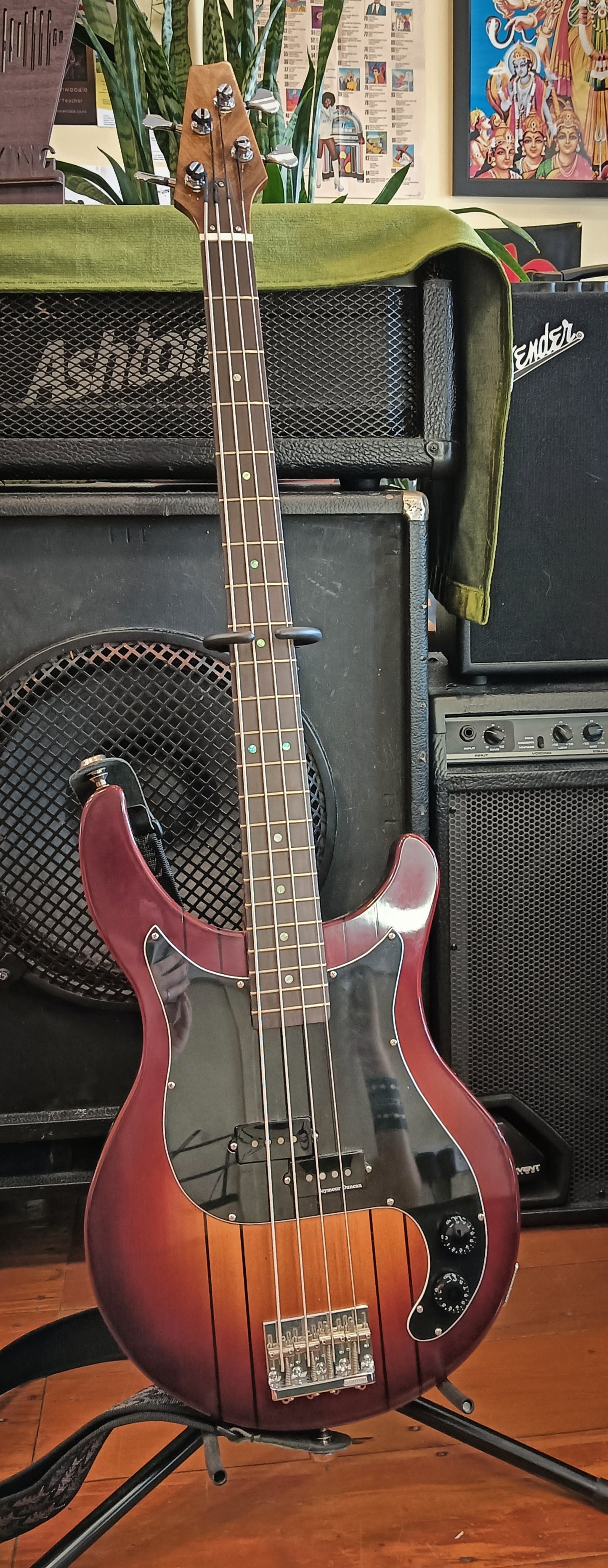 Handmade Kauri Bass Guitar